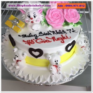 Bánh Sinh Nhật Con Heo Tuổi Hợi- Y24